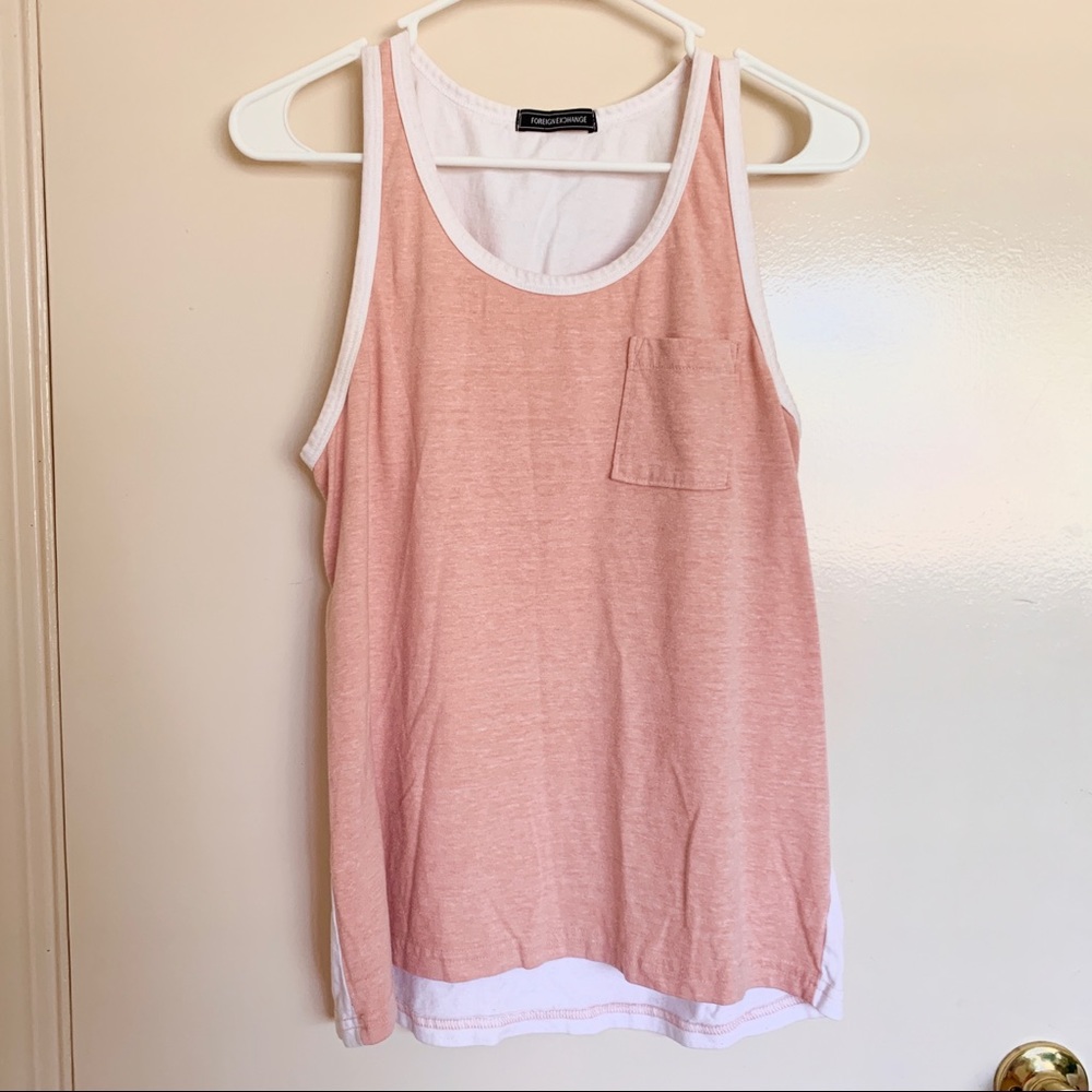 Foreign Exchange Coral Tank Top